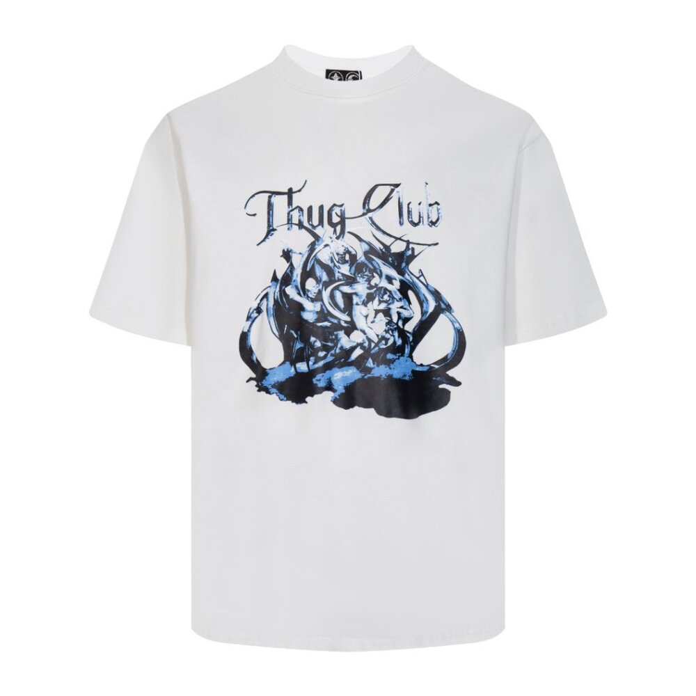 Thug Club White Graphic T Shirt